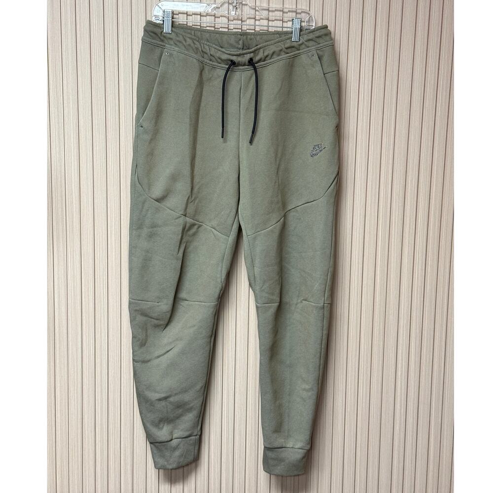 Nike Men’s Sportswear Tech Fleece Jogger Pants Green Size L - DQ4316-222